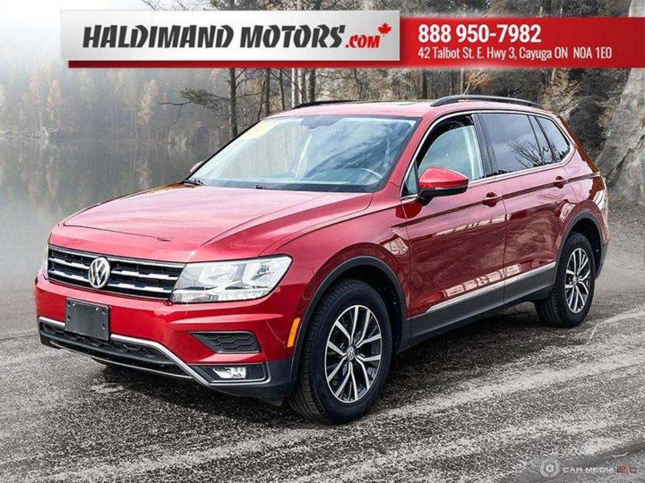 Used 2018 Volkswagen Tiguan COMFORTLINE for sale in Cayuga, ON