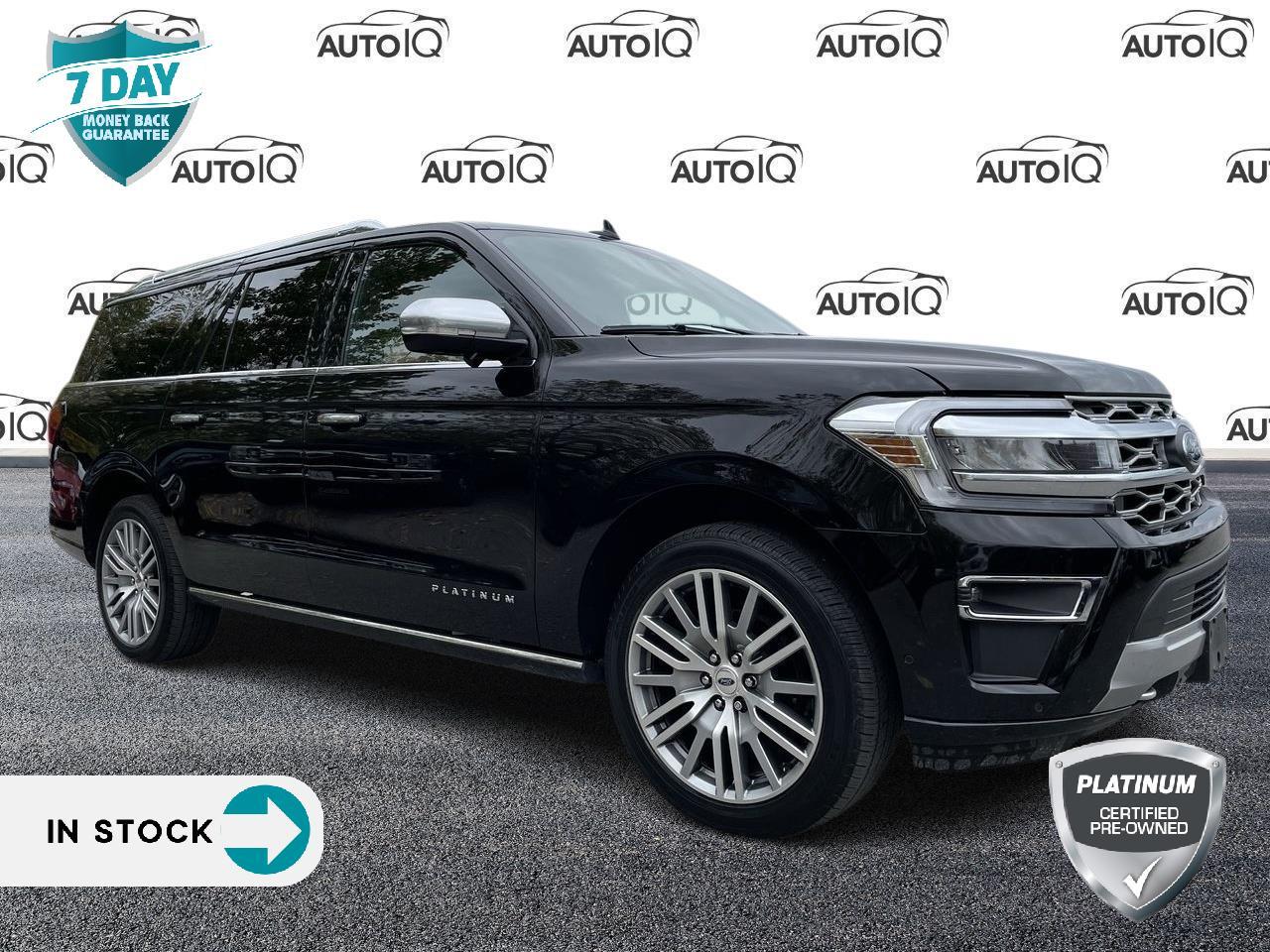 Used 2022 Ford Expedition Max Platinum HEAVY DUTY TRAILER TOW | BENCH SEAT | NAVIGATION for sale in St Catharines, ON