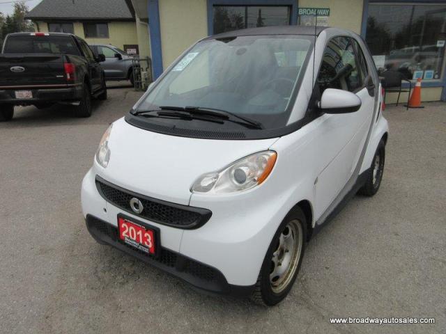 2013 Smart fortwo FUEL EFFICIENT PURE-EDITION 2 PASSENGER 1.0L - DOHC.. LEATHER.. JVC STEREO.. BACK-UP CAMERA.. BLUETOOTH.. KEYLESS ENTRY..
