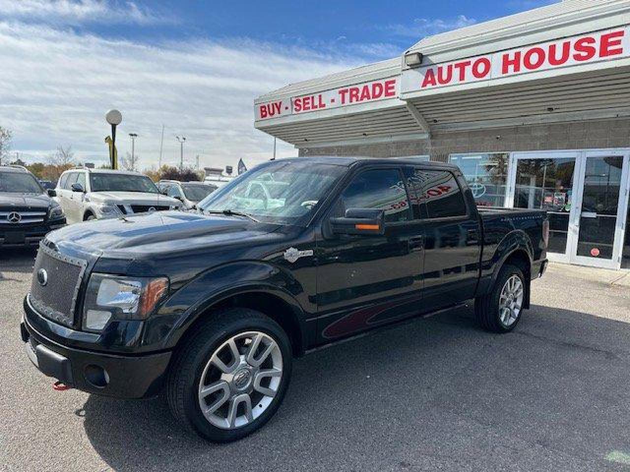 Used 2010 Ford F-150 HARLEY-DAVIDSON SUPERCREW AWD BACKUP CAMERA SUNROOF for sale in Calgary, AB