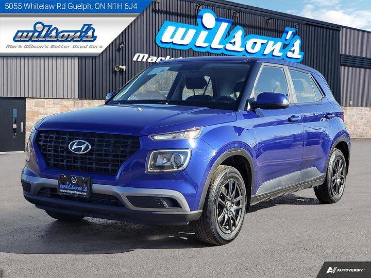 Used 2022 Hyundai Venue Essential - heated seats, rear camera, CarPlay+android, keyless entry, alloys & more! for sale in Guelph, ON