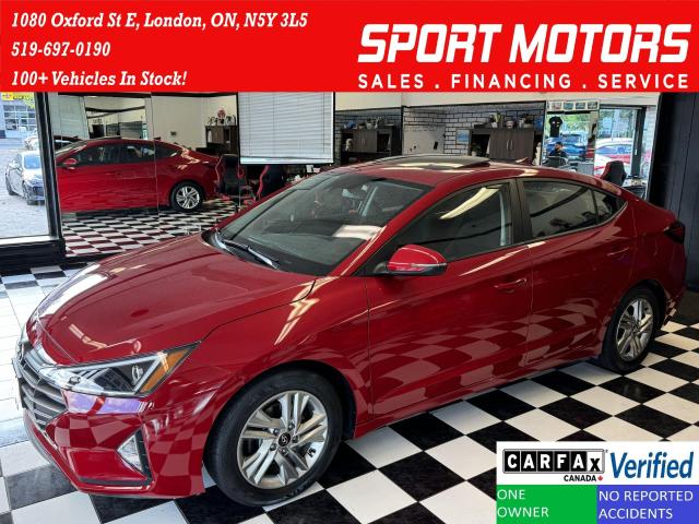 2020 Hyundai Elantra Preferred W/Sun & Safety+Lane Keep+CLEAN CARFAX