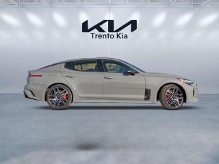 2023 Kia Stinger GT Elite 368hp twin turbo 3.3L direct injection V6, 8-speed automatic transmission, all wheel drive, limited-slip differential, Nappa leather seating, 360-degree camera monitoring system, heads up display, blind-spot view monitoring, heated seats, Kia connect, Apple Carplay/Android Auto, Harman Kardon, 15 speaker surround sound, GPS navigation, sunroof, 10.25 infotainment system, LED lights, power folding side mirrors, electronic control suspension, highway driving assist and so much more.  Contact our Pre-Owned sales department to find out more and book your appointment today.



ASK ABOUT OUR COMPLIMENTARY ON-SITE PROFESSIONAL APPRAISAL SERVICES. WE ACCEPT ALL MAKE AND MODEL TRADE IN VEHICLES. JUST WANT TO SELL YOUR CAR? WE BUY EVERYTHING! DO YOU HAVE BAD CREDIT, BRUISED CREDIT, CONSUMER PROPOSAL, BANKRUPTCY, NO CREDIT? NO PROBLEM! We have one of the highest approval rates due to our team of highly experienced financial service specialists! Come and receive a free, no-obligation consultation to discuss our highly successful credit rebuilding program!



Youll get a transparent vehicle purchase experience with No hidden fees, just HST and licensing. PRICE BASED ON FINANCING ONLY. Youll enjoy a negotiation-free experience, saving time and effort because our vehicles are priced to market.



This vehicle has been fully inspected by our Kia trained technician and is in outstanding condition.



Trento Motors proudly serving all over Ontario since 1959 and we are one of the most TRUSTED dealerships in Toronto. We are serving in North York, Toronto, Etobicoke, Mississauga, Vaughan, Woodbridge, Richmond Hill, Thornhill, Markham, Scarborough, Brampton, Bolton, Newmarket, Aurora, Oakville, Burlington, Hamilton, Milton, Guelph, Kitchener, Waterloo, Cambridge, Georgetown, Ajax, Whitby, Oshawa, Guelph, Kitchener, Waterloo, Cambridge, Georgetown, Goderich, Owen Sound, Collingwood, Wasaga Beach, Barrie and the rest of the Greater Toronto Area (GTA Peel, York and Durham)