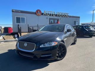 Used 2013 Jaguar XJ BLUETOOTH POWER LEATHER SEATS AWD BACKUP CAM for sale in Calgary, AB