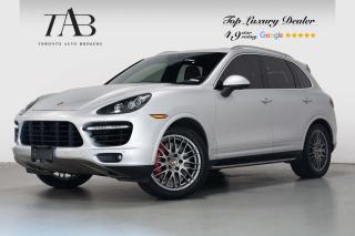 Used 2014 Porsche Cayenne TURBO | RED LEATHER | BOSE | NAV for sale in Vaughan, ON