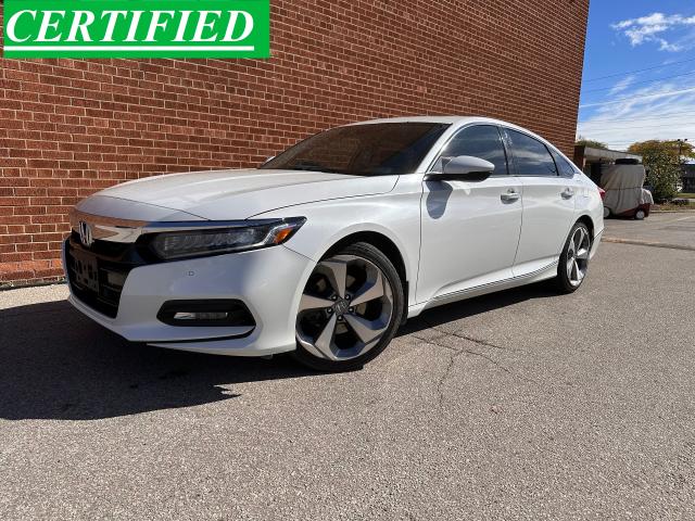 2018 Honda Accord Touring, Navigation, Leather, Sunroof, Certified