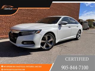 Used 2018 Honda Accord Touring, Navigation, Leather, Sunroof, Certified for sale in Oakville, ON