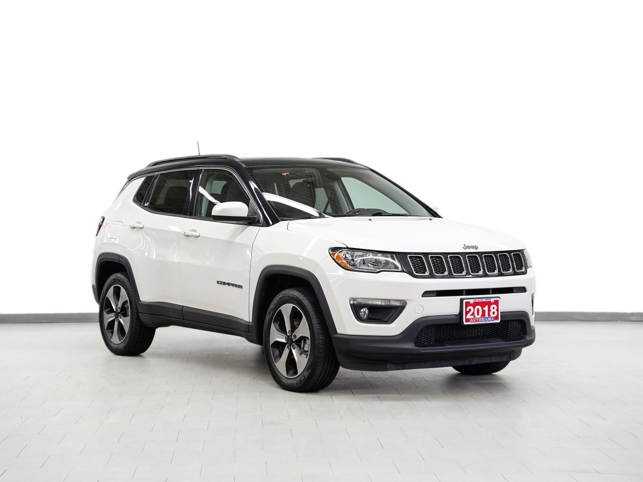 Used 2018 Jeep Compass NORTH | 4x4 | Nav | Leather | Pano roof | BSM for sale in Toronto, ON