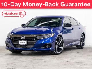 Used 2022 Honda Accord Sport w/ Apple CarPlay & Android Auto, Adaptive Cruise, A/C for sale in Toronto, ON
