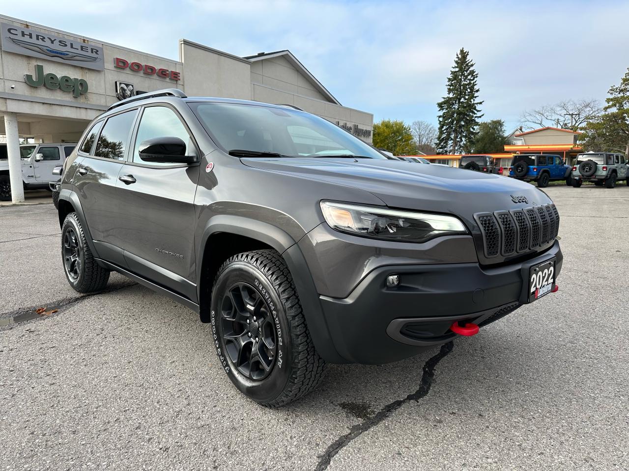 Used 2022 Jeep Cherokee Trailhawk Elite for sale in Goderich, ON
