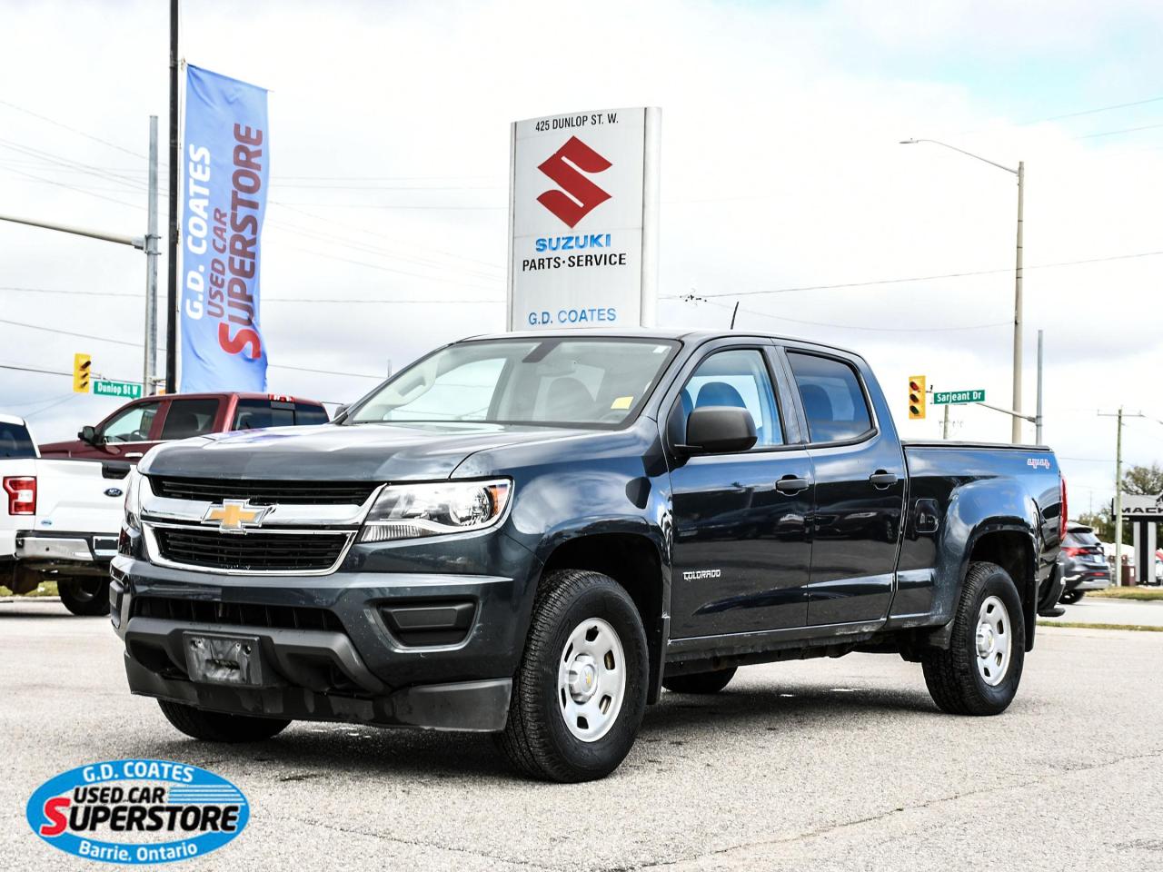 Used 2019 Chevrolet Colorado Work Truck Crew Cab 4x4 for sale in Barrie, ON