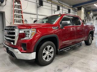 SLE CREW CAB 4X4 W/ X31 OFF ROAD PKG, 5.3L V8, HEATED SEATS, BACKUP CAMERA, MULTI PRO TAILGATE AND TOW PACKAGE W/ TRAILER BRAKE CONTROLLER!! 18-in alloys, Apple CarPlay, Android Auto, running boards, 6-foot 7-inch box w/ spray-in bedliner, dual-zone climate control, full power group incl. power seat, auto headlights, cruise control and Sirius XM!