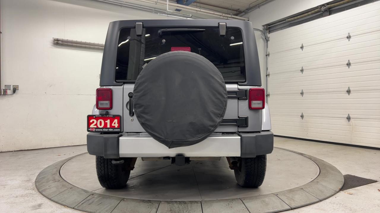 2014 Jeep Wrangler Unlimited SAHARA 4DR | DUAL TOP | LOW KMS! | NAV | RMT START Photo