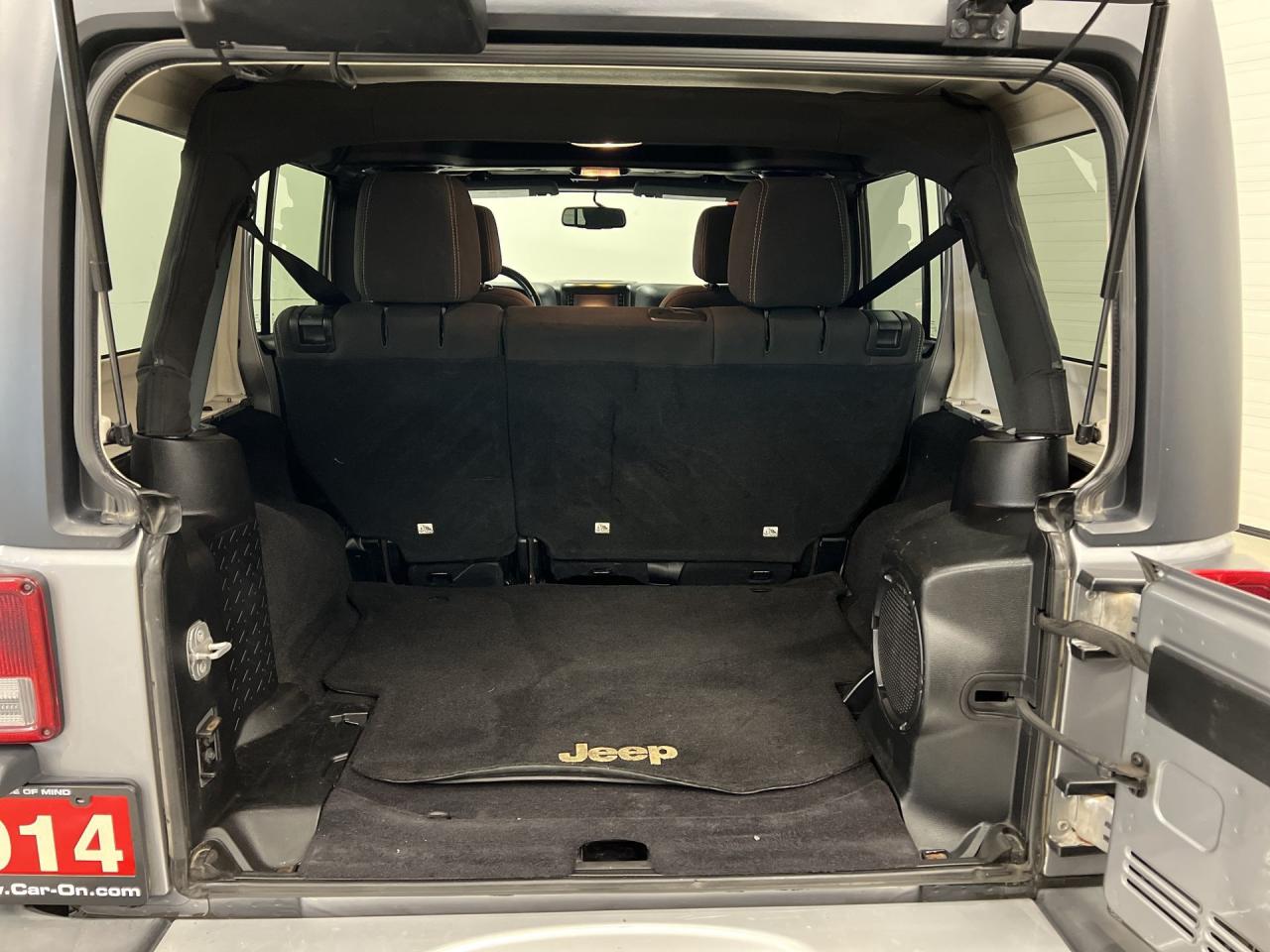 2014 Jeep Wrangler Unlimited SAHARA 4DR | DUAL TOP | LOW KMS! | NAV | RMT START Photo