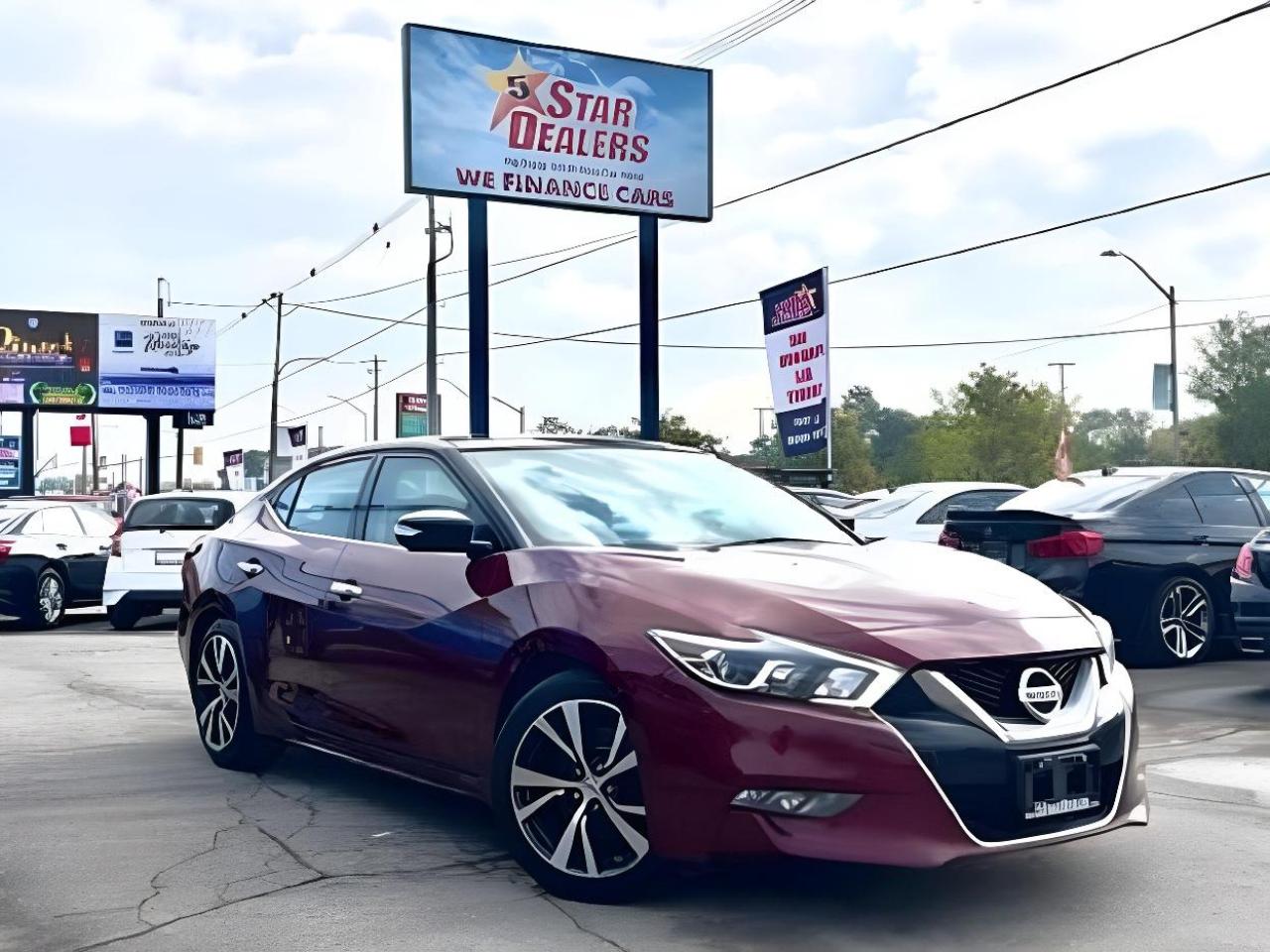 Used 2017 Nissan Maxima Platinum NAV LEATHER PANOROOF WE FINANCE ALL CREDT for sale in London, ON