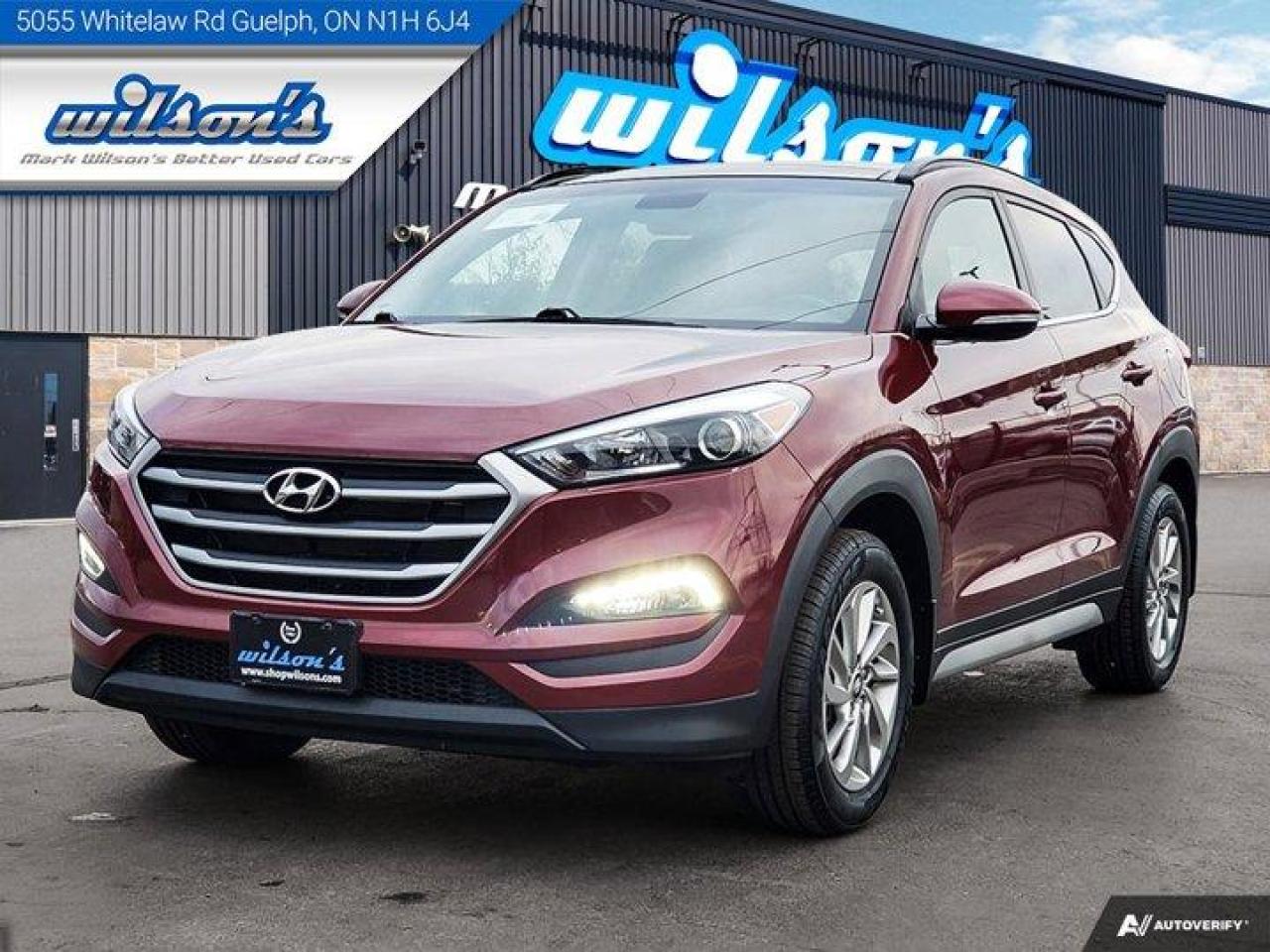 Used 2018 Hyundai Tucson Luxury AWD - Navigation, Leather, Pano Sunroof, Power Liftgate, Heated Seats, New Tires! for sale in Guelph, ON