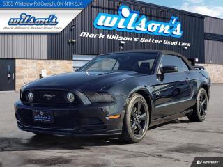 Used 2014 Ford Mustang GT  Convertible - Heated Seats, Leather, Roush Exhaust, Keyless Entry, Power Group & Much More! for sale in Guelph, ON