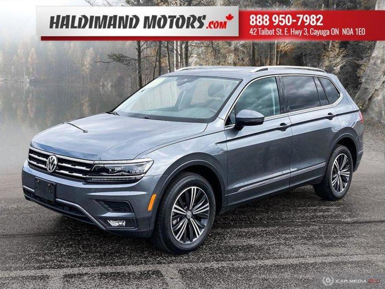 Used 2021 Volkswagen Tiguan Highline for sale in Cayuga, ON