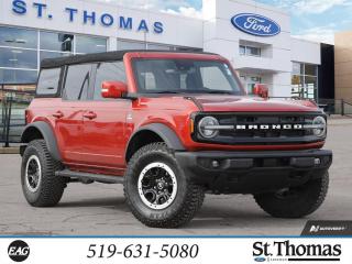 Used 2022 Ford Bronco Outer Banks Out Banks AWD Leather Seats Navigation Alloy Wheels for sale in St Thomas, ON