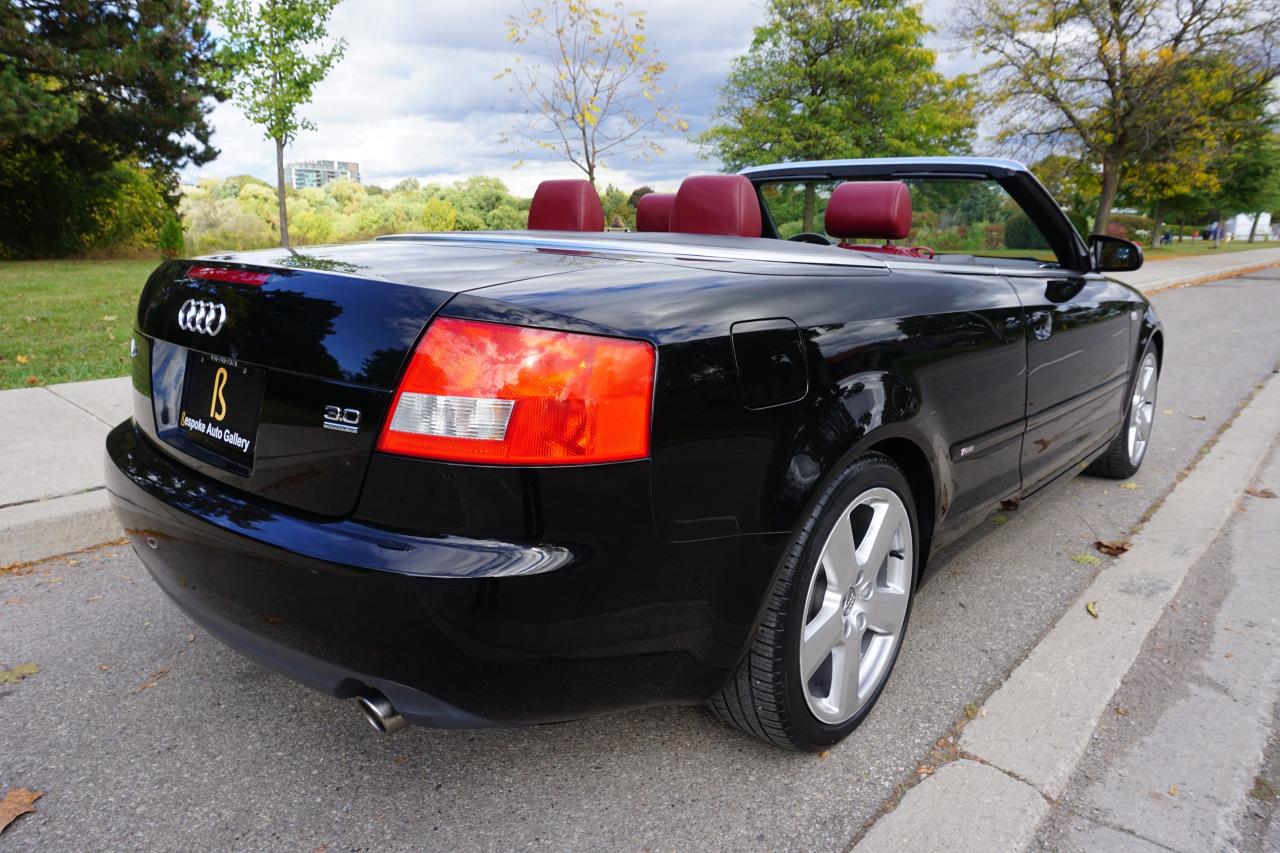 2006 Audi A4 RARE CABRIOLET/ 3.0 AWD /STUNNING COMBO/ LOW KM'S Photo3