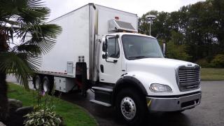 2012 Freightliner M2 112 22 Foot Cube Van Diesel with Mobile Shredding and Air Brakes, 12.8L L6 DIESEL engine, 6 cylinder, 2 door, automatic, 6X4, cruise control, AM/FM radio, power door locks, power windows, white exterior, black interior, cloth. Engine Hours: 13,737 hrs. Certification and Decal Valid until March 2024. $33,000.00 plus $375 processing fee, $33,375.00 total payment obligation before taxes.  Listing report, warranty, contract commitment cancellation fee, financing available on approved credit (some limitations and exceptions may apply). All above specifications and information is considered to be accurate but is not guaranteed and no opinion or advice is given as to whether this item should be purchased. We do not allow test drives due to theft, fraud and acts of vandalism. Instead we provide the following benefits: Complimentary Warranty (with options to extend), Limited Money Back Satisfaction Guarantee on Fully Completed Contracts, Contract Commitment Cancellation, and an Open-Ended Sell-Back Option. Ask seller for details or call 604-522-REPO(7376) to confirm listing availability.