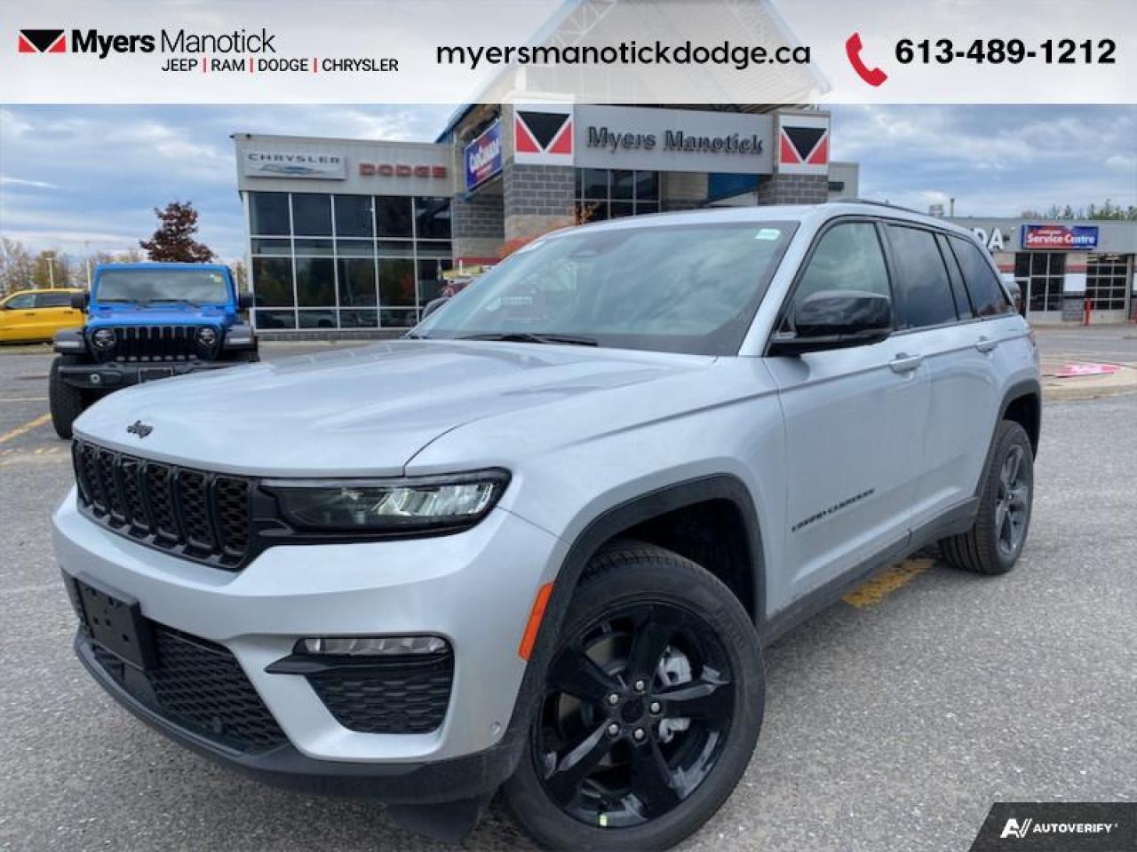New 2024 Jeep Grand Cherokee Limited  - Navigation - $216.75 /Wk for sale in Ottawa, ON