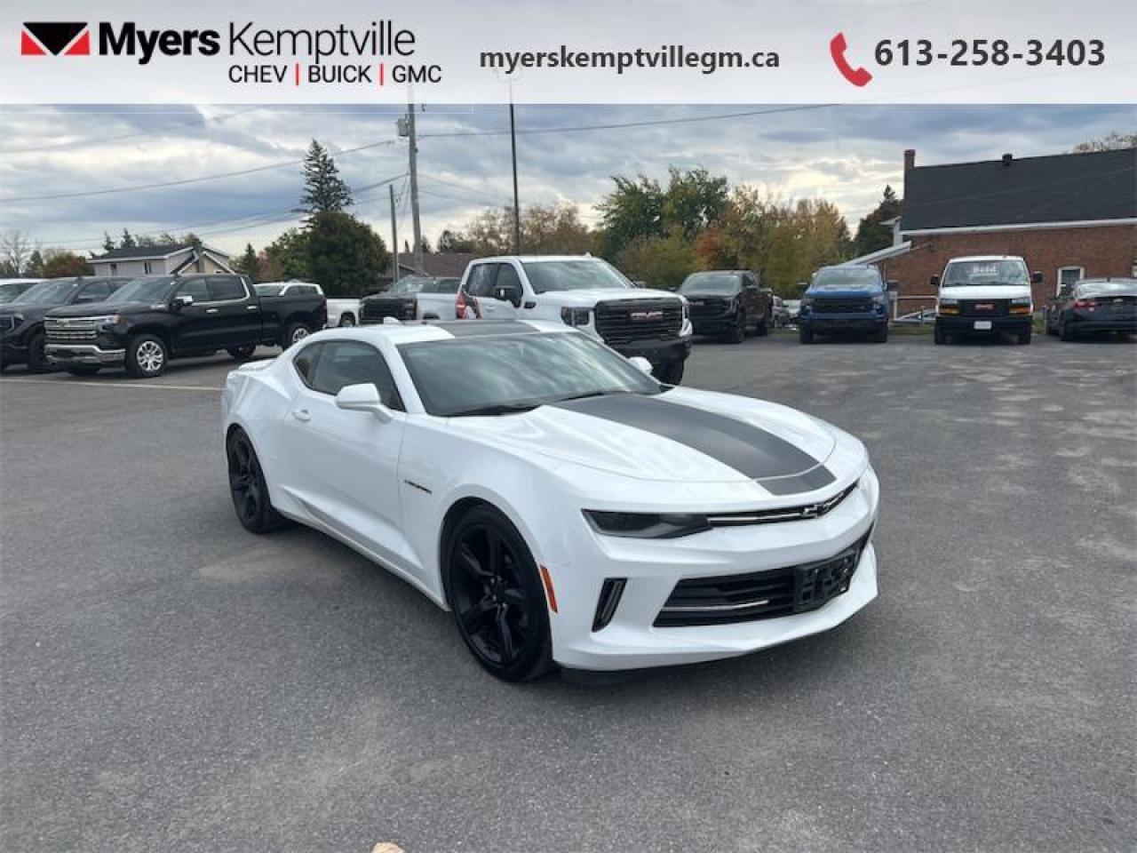 Used 2018 Chevrolet Camaro LT w/2LT  - Leather Seats for sale in Kemptville, ON