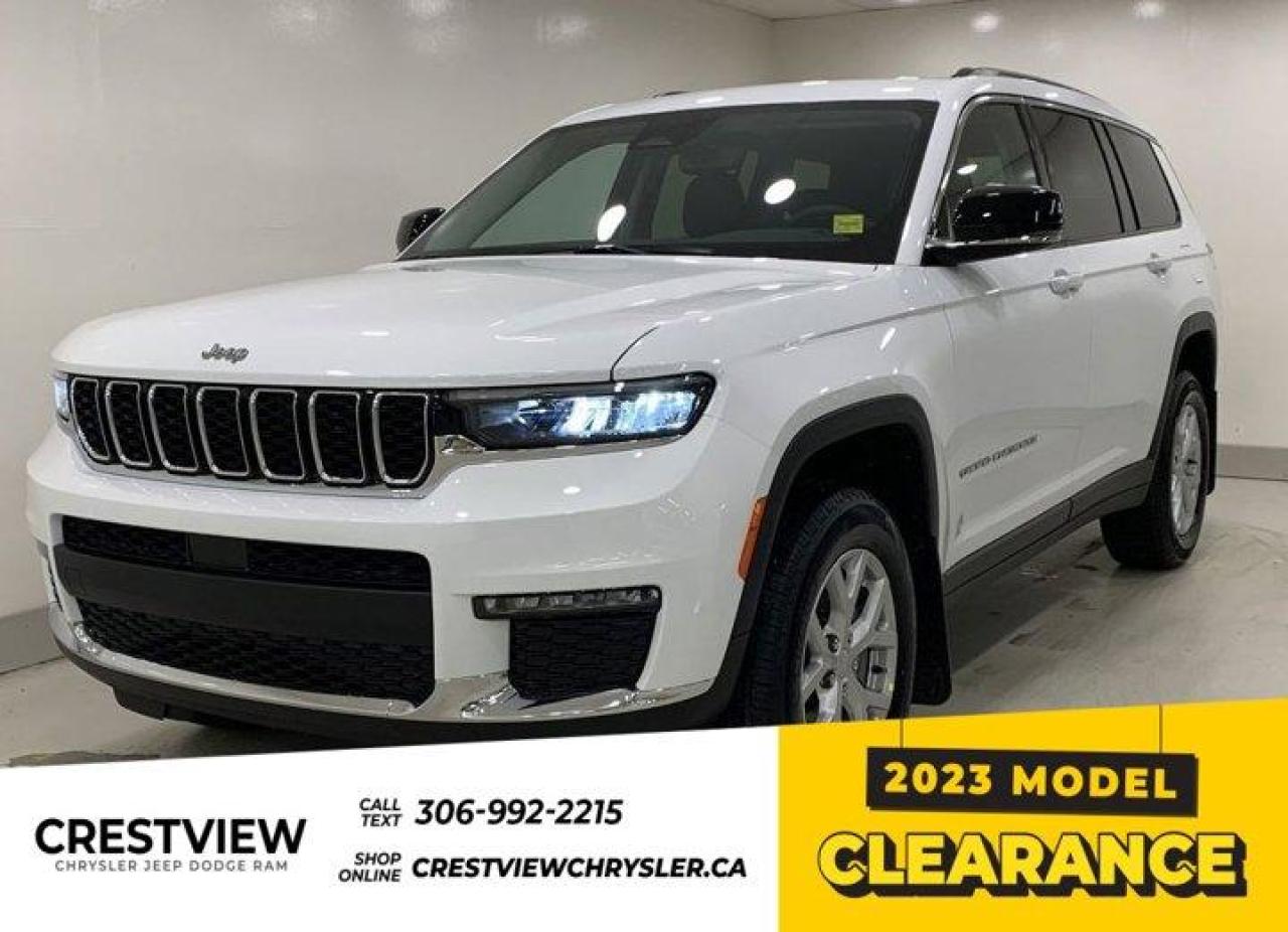 New 2024 Jeep Grand Cherokee L Limited for sale in Regina, SK