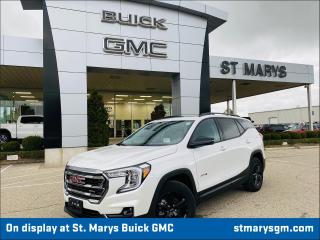 <div>The 2024 GMC Terrain AT4 in White Frost Tricoat embodies the perfect blend of ruggedness and style, making it an excellent choice for those who demand both substance and elegance in an SUV.</div><div> </div><div>This Terrain model boasts a powerful engine under the hood, ensuring impressive performance and capability whether you're on the highway or venturing off-road. Its spacious and well-appointed interior offers a comfortable and tech-savvy driving experience, perfect for both daily commutes and weekend adventures.</div><div> </div><div>Explore the 2024 GMC Terrain AT4 at St Mary's Buick GMC in St Mary's. Our dedicated sales team is ready to assist you in finding the right vehicle for your needs. Our dealership is open from Monday to Friday: 9:00 am - 6:00 pm and Saturday: 9:00 am - 4:00 pm. Discover why many choose to make the drive to St Mary's for their automotive needs.</div><div> </div><div>We look forward to serving you soon!</div>