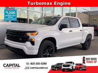 This Chevrolet Silverado 1500 delivers a Turbocharged Gas I4 2.7L/166 engine powering this Automatic transmission. ENGINE, 2.7L TURBOMAX (310 hp [231 kW] @ 5600 rpm, 430 lb-ft of torque [583 Nm] @ 3000 rpm) (STD), Wireless Phone Projection for Apple CarPlay and Android Auto, Windows, power rear, express down.*This Chevrolet Silverado 1500 Comes Equipped with These Options *Window, power front, passenger express down, Window, power front, drivers express up/down, Wi-Fi Hotspot capable (Terms and limitations apply. See onstar.ca or dealer for details.), Wheels, 20 x 9 (50.8 cm x 22.9 cm) Bright Silver painted aluminum, Wheel, 17 x 8 (43.2 cm x 20.3 cm) full-size, steel spare, USB Ports, rear, dual, charge-only, USB Ports, 2, Charge/Data ports located on the instrument panel, Transmission, 8-speed automatic, electronically controlled with overdrive and tow/haul mode. Includes Cruise Grade Braking and Powertrain Grade Braking, Transfer case, single speed electronic Autotrac with push button control (4WD models only), Tires, 275/60R20 all-season, blackwall.* Stop By Today *Test drive this must-see, must-drive, must-own beauty today at Capital Chevrolet Buick GMC Inc., 13103 Lake Fraser Drive SE, Calgary, AB T2J 3H5.