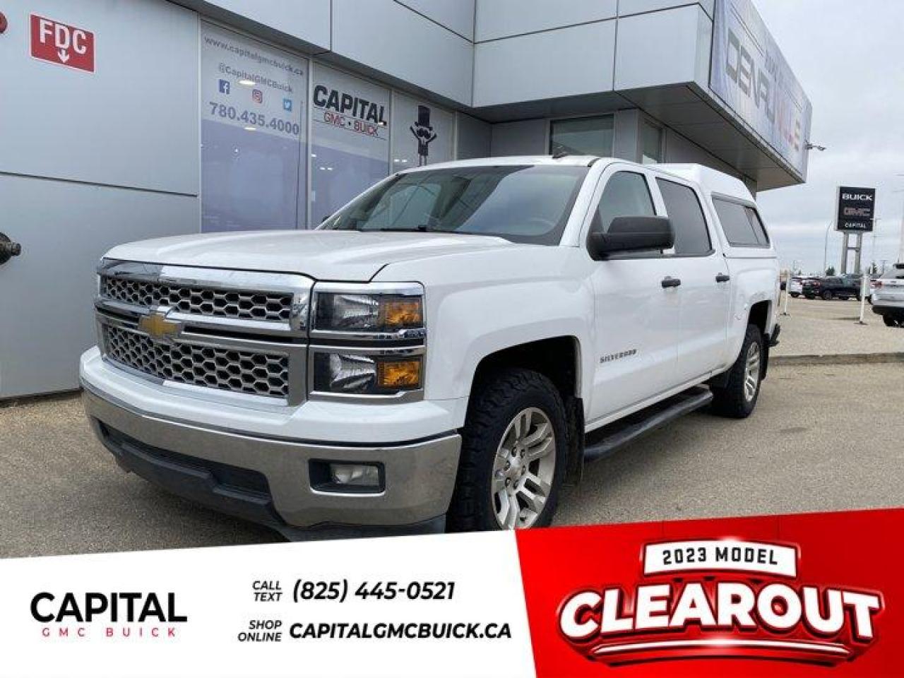 Used 2014 Chevrolet Silverado 1500 LT w/1LT Crew Cab  * HEATED SEATS * COLOR MATCH CANOPY * for sale in Edmonton, AB