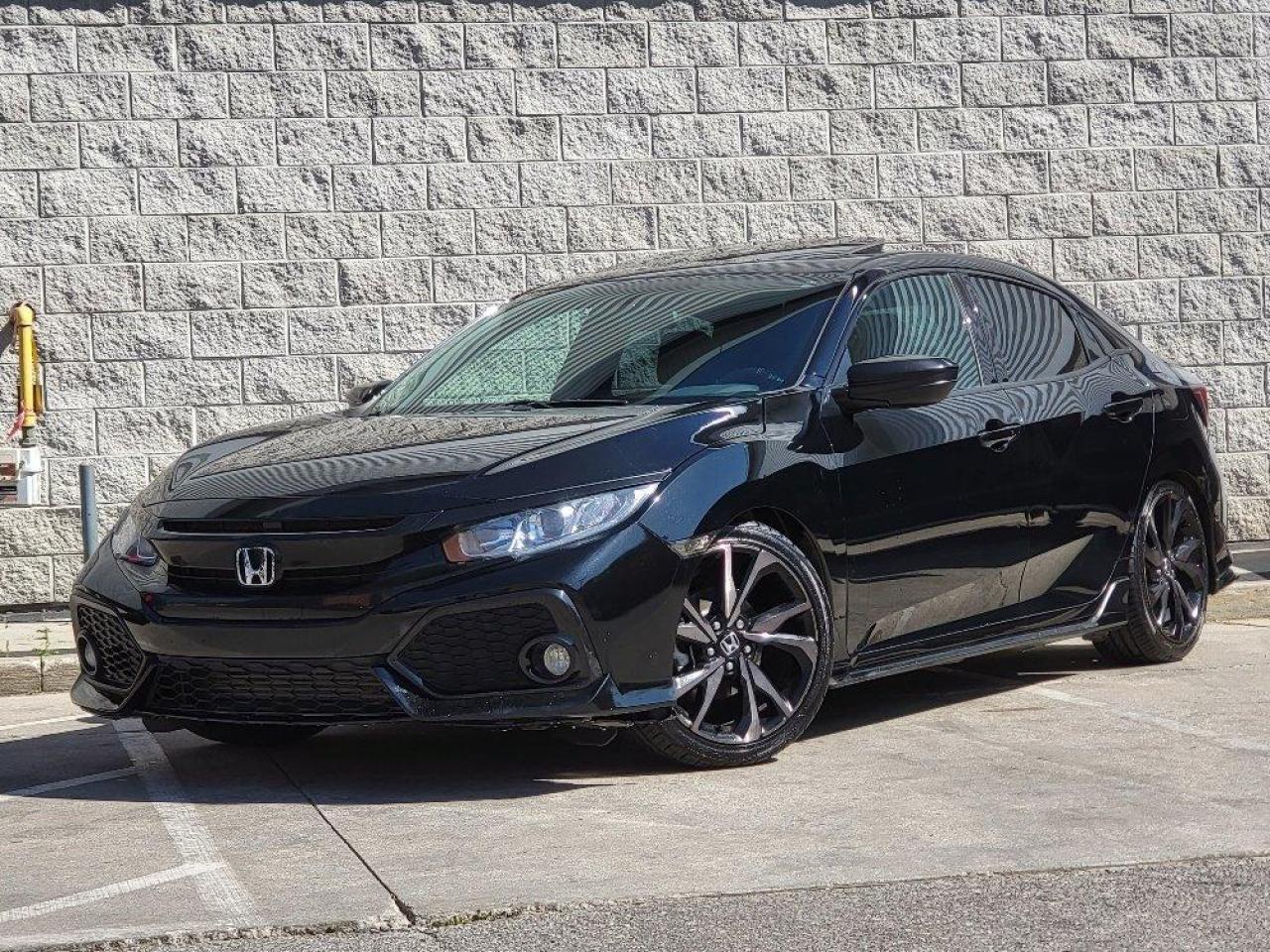 Used 2018 Honda Civic Hatchback SPORT-6 SPEED MANUAL-CARPLAY-SUNROOF for sale in Toronto, ON