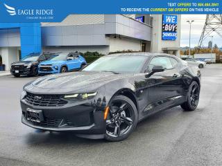 New 2024 Chevrolet Camaro 2LT Remote Vehicle Start, Automatic Climate Control, Wireless Charging, Heated front seats, apple car play and android auto, rear park assist for sale in Coquitlam, BC