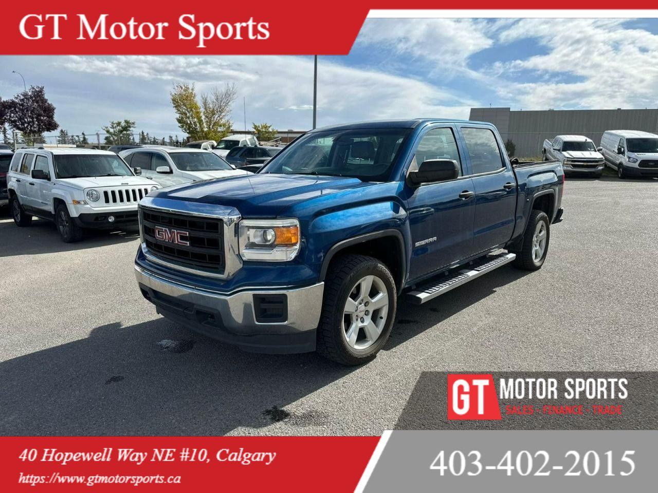 Used 2015 GMC Sierra 1500 4WD CREW CAB | RUNNING BOARDS | YEAR END BLOWOUT! for sale in Calgary, AB