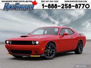 New 2023 Dodge Challenger R/T PLUS | HEMI | BLCKTP | SUNROOF | LTHR & MORE! for sale in Milton, ON