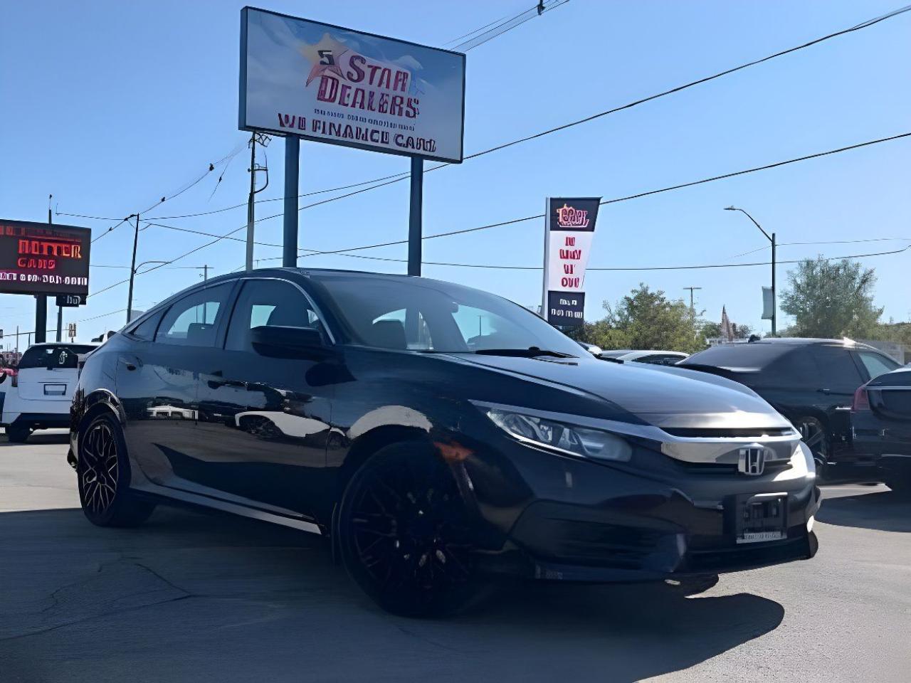 Used 2016 Honda Civic Sedan CERTIFIED H-SEATS  MINT WE FINANCE ALL CREDIT for sale in London, ON