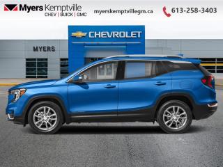 <b>Power Liftgate!</b><br> <br> <br> <br>At Myers, we believe in giving our customers the power of choice. When you choose to shop with a Myers Auto Group dealership, you dont just have access to one inventory, youve got the purchasing power of an entire auto group behind you!<br> <br>  This 2024 Terrain is an exceptionally capable SUV ready to take on your urban demands. <br> <br>From endless details that drastically improve this SUVs usability, to striking style and amazing capability, this 2024 Terrain is exactly what you expect from a GMC SUV. The interior has a clean design, with upscale materials like soft-touch surfaces and premium trim. You cant go wrong with this SUV for all your family hauling needs.<br> <br> This riptide metalli SUV  has an automatic transmission and is powered by a  175HP 1.5L 4 Cylinder Engine.<br> <br> Our Terrains trim level is SLE. This amazing crossover comes with some impressive features such as a colour touchscreen infotainment system featuring wireless Apple CarPlay, Android Auto and SiriusXM plus its also 4G LTE hotspot capable. This Terrain SLE also includes lane keep assist with lane departure warning, forward collision alert, Teen Driver technology, a remote engine starter, a rear vision camera, LED signature lighting, StabiliTrak with hill descent control, a leather-wrapped steering wheel with audio and cruise controls, a power driver seat and a 60/40 split-folding rear seat to make hauling large items a breeze. This vehicle has been upgraded with the following features: Power Liftgate. <br><br> <br>To apply right now for financing use this link : <a href=https://www.myerskemptvillegm.ca/finance/ target=_blank>https://www.myerskemptvillegm.ca/finance/</a><br><br> <br/> See dealer for details. <br> <br>Your journey to better driving experiences begins in our inventory, where youll find a stunning selection of brand-new Chevrolet, Buick, and GMC models. If youre looking to get additional luxuries at a wallet-friendly price, dont just pick pre-owned -- choose from our selection of over 300 Myers Approved used vehicles! Our incredible sales team will match you with the car, truck, or SUV thats got everything youre looking for, and much more. o~o