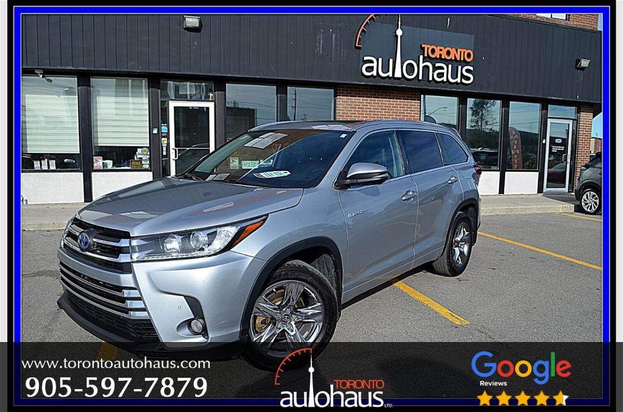 Used 2018 Toyota Highlander HYBRID Limited I HYBRID I 360 CAM I LEATHER I NAVI  NO ACCIDENTS for sale in Concord, ON