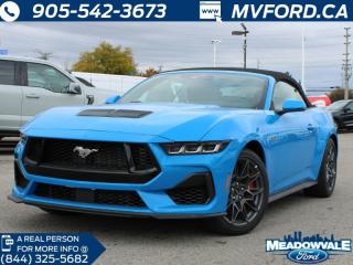 New 2024 Ford Mustang GT PREMIUM CONVERTIBLE for sale in Mississauga, ON