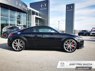 Step into the world of luxury and performance with the 2018 Audi TTS, available now at Jerry Pfeil Mazda. This exceptional Luxury Sport coupe seamlessly blends cutting-edge technology, exquisite craftsmanship, and exhilarating performance to deliver an unparalleled driving experience. <br><br>
Dressed in a sleek and stylish exterior, the Audi TTS boasts a striking design that commands attention on the road. The sculpted lines, signature LED lighting, and dynamic alloy wheels create an aesthetic that is both timeless and modern. The attention to detail in the craftsmanship is evident, as Audi has spared no expense in creating a luxurious and sophisticated atmosphere for the driver and passengers. <br><br>
Slide into the cockpit of the Audi TTS, and youll be greeted by a meticulously designed interior that combines premium materials with advanced technology. The driver-centric cabin features high-quality leather upholstery, intuitive controls, and a state-of-the-art infotainment system. Audis Virtual Cockpit, a 12.3-inch digital display, replaces traditional analog gauges, offering customizable views of navigation, performance data, and multimedia. <br><br>
Under the hood, the 2018 Audi TTS packs a punch with its turbocharged four-cylinder engine, delivering a thrilling driving experience. The Quattro all-wheel-drive system ensures optimal traction and stability, allowing you to confidently navigate various road conditions. The precision-tuned suspension and responsive steering provide a dynamic and engaging ride, making every twist and turn an exhilarating adventure. <br><br>
Schedule a test drive today and let our knowledgeable staff guide you through the features and capabilities of this luxury sport coupe. Discover firsthand why the Audi TTS is a masterpiece of automotive engineering that delivers both performance and luxury in perfect harmony. <br><br>