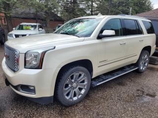 Used 2015 GMC Yukon 4WD 4dr Denali 1-Owner Clean CarFax Trades OK! for sale in Rockwood, ON