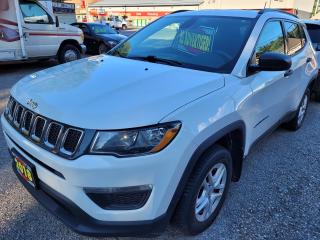 Used 2018 Jeep Compass Sport 4x4 Clean CarFax Financing Trades Welcome! for sale in Rockwood, ON