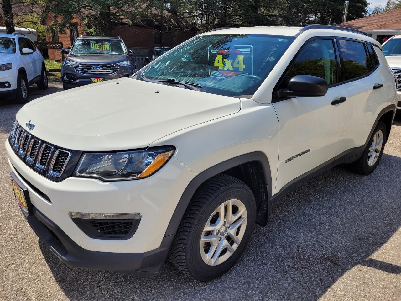 2018 Jeep Compass Sport 4x4 Clean CarFax Financing Trades Welcome! - Photo #1