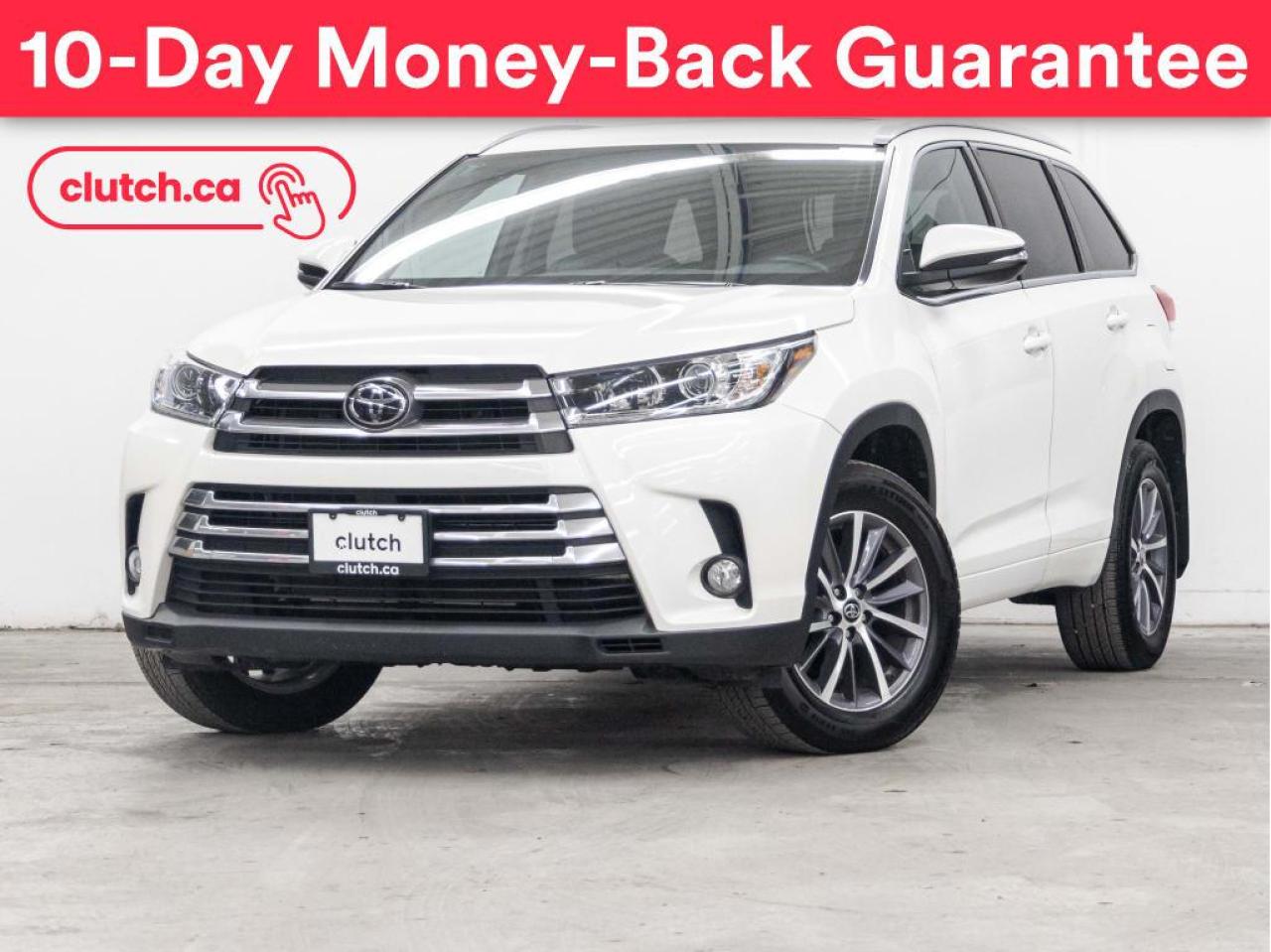 Used 2018 Toyota Highlander XLE AWD w/ Rearview Cam, Bluetooth, Nav for sale in Toronto, ON