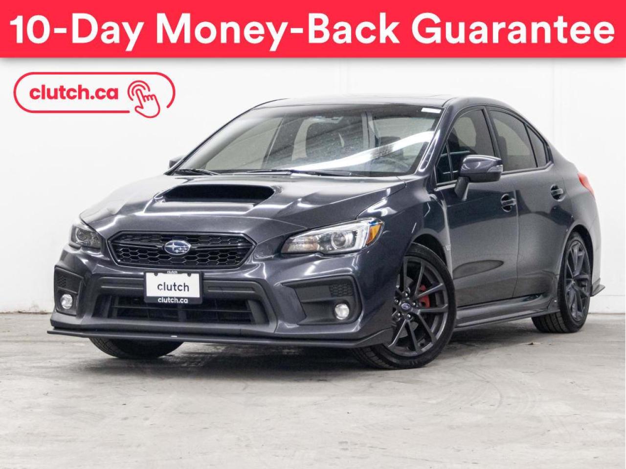 Used 2018 Subaru WRX Sport-Tech AWD  w/ RS Pkg w/ Rearview cam, Bluetooth, Nav for sale in Toronto, ON
