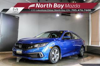 Used 2019 Honda Civic LX Heated Seats - Forward Collision Warning - Bluetooth for sale in North Bay, ON