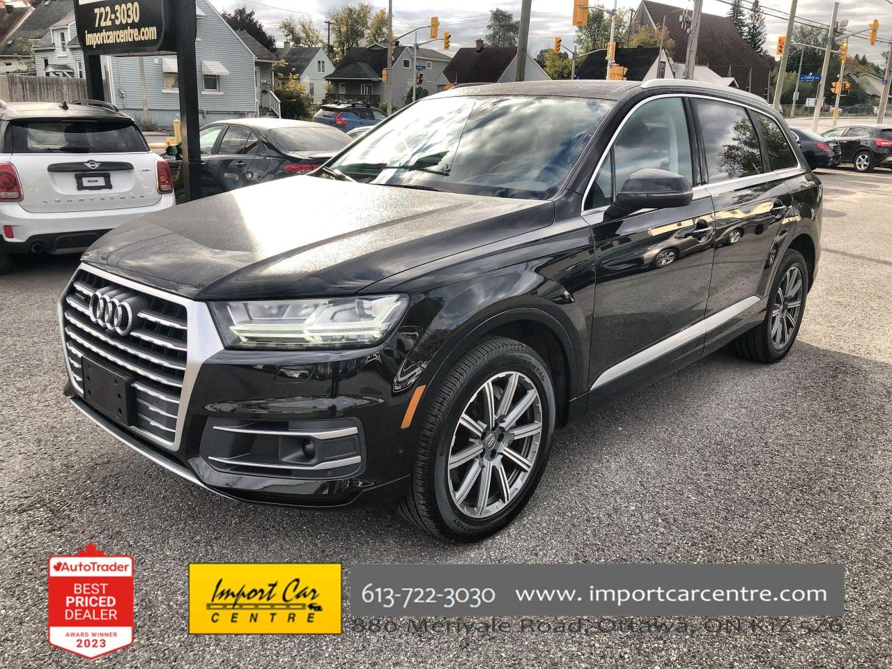 Used 2019 Audi Q7 55 Technik DRIVER'S ASSIST  HUD  BOSE SOUND  NAVI for sale in Ottawa, ON