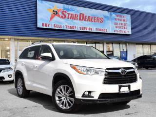 Used 2016 Toyota Highlander NAV LEATHER SUNROOF LOADED! WE FINANCE ALL CREDIT for sale in London, ON