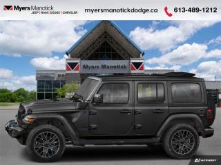 New 2024 Jeep Wrangler 4xe - $264.43 /Wk for sale in Ottawa, ON