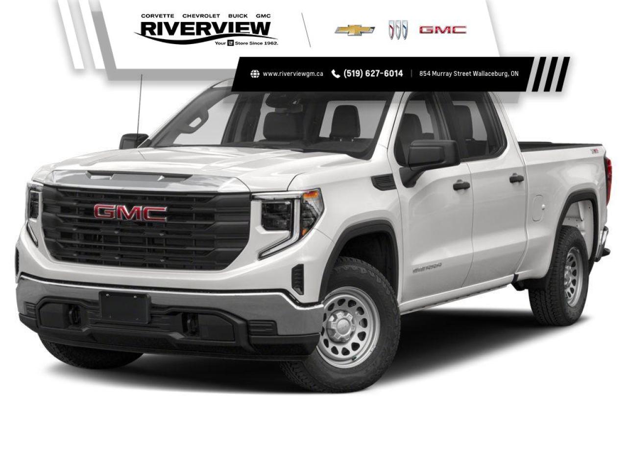 New 2024 GMC Sierra 1500 SLT INCLUDES TONNEAU COVER AND FLOOR LINERS for sale in Wallaceburg, ON